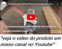 Ver imagem 4 de Puxador Inox Porta 1,5 Metros Pivotante Madeira e Vidro Preto