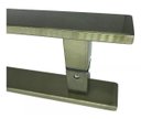 Ver imagem 3 de Puxador Inox Porta 1,2 Metros Pivotante Madeira e Vidro Ouro Velho