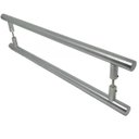 Ver imagem 1 de Puxador Tubolar Inox Porta 1 Metro Pivotante Madeira e Vidro Polido