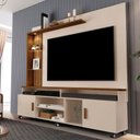 Ver imagem 2 de Home para TV Ocean Off White/Canela - Vrk Comercio On-Line