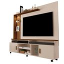 Ver imagem 1 de Home para TV Ocean Off White/Canela - Vrk Comercio On-Line