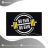 Tapete Capacho Academia No Pain No Gain 60x40 Exercicios Lar - 2