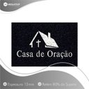 Ver imagem 2 de Tapete Capacho Casa de Oração 60x40 para Entrada Decorativo