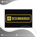 Ver imagem 2 de Tapete Capacho Decorativo Desembarque 60x40 Viagem Casa Lar