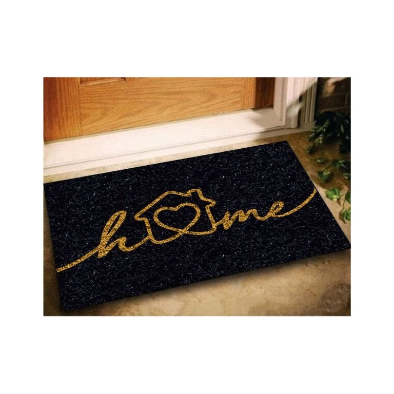 Tapete Capacho Decorativo Home 60x40 Entada Casa Porta Lar