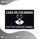 Ver imagem 2 de Tapete Capacho Divertido Casa Do Cachorro 60x40 Dog Pet Lar