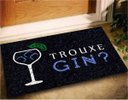 Ver imagem 1 de Tapete Capacho Divertido Trouxe Gin 60x40 Entrada Casa Apto