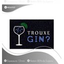 Ver imagem 2 de Tapete Capacho Divertido Trouxe Gin 60x40 Entrada Casa Apto