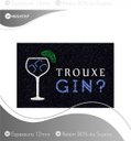 Ver imagem 2 de Tapete Capacho Divertido Trouxe Gin 60x40 Entrada Casa Apto