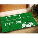 Ver imagem 1 de Tapete Capacho Futebol Lets Gol 60x40 Divertido Esporte Casa