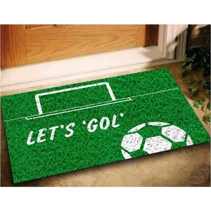 Tapete Capacho Futebol Lets Gol 60x40 Divertido Esporte Casa