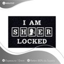 Ver imagem 2 de Tapete Capacho I Am Sher Locked 60x40 Sherlock Holmes Casa