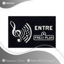 Ver imagem 2 de Tapete Capacho Musica Entre Press Play 60x40 Divertido Casa