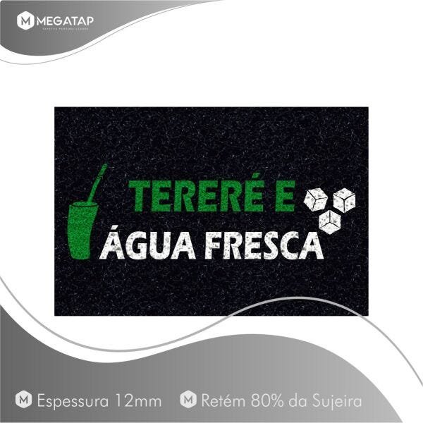 Tapete Capacho Tereré e Água Fresca 60x40 Terez Divertido - 2