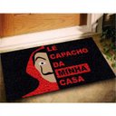 Ver imagem 1 de Tapete Capacho Series La Casa de Papel - 60x40 Cor: Asphalt