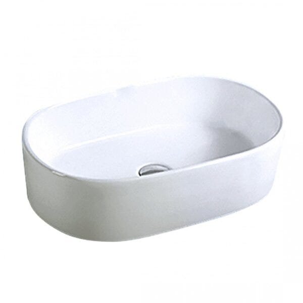 Cuba de Apoio para Banheiro Oval 35cmx56xcm14,5cm Toilet Adamas - 2