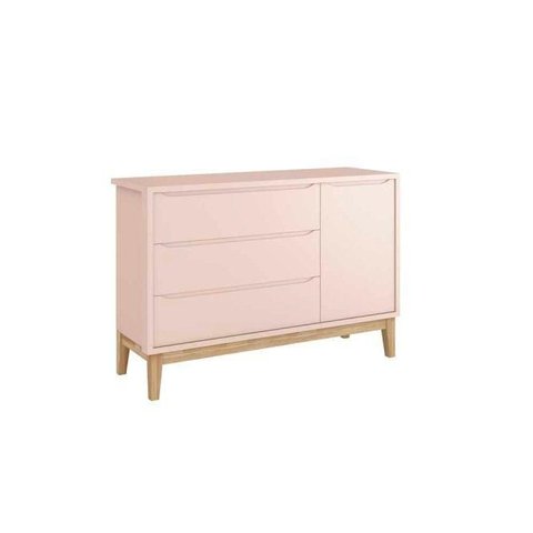 Cômoda Sapateira New Theo/Classic Rosa - Reller
