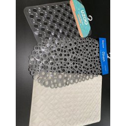 Tapete Emborrachado Banheiro Box com Ventosa Antiderrapante Estampas: Bolhas36x69 - 2
