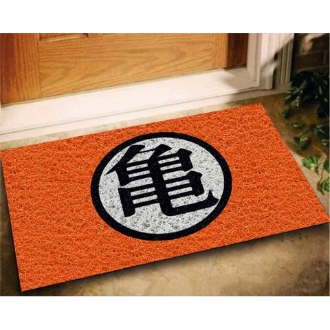 Tapete Capacho Dragon Ball Goku 60x40 Cor: Blaze Orange