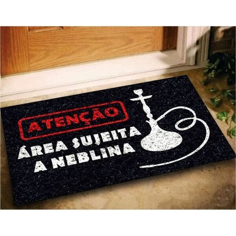 Tapete Capacho Entrada 60x40 Area Sujeita A Neblina