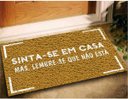 Ver imagem 1 de Tapete Capacho Sinta em Casa 60x40 Decorativo Entrada Lar