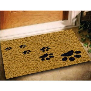 Tapete Capacho Patinhas Pegadas Pet Dog 60x40 Cachorro Casa