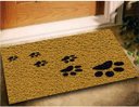 Ver imagem 1 de Tapete Capacho Patinhas Pegadas Pet Dog 60x40 Cachorro Casa