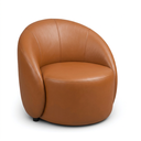 Ver imagem 6 de Poltrona Decorativa Orgânica Lua Sintético PU D03 - D’Rossi