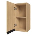Ver imagem 5 de Armário Aéreo Planejado 1 Porta 30cm Nara CabeCasa MadeiraOriginals Marrom/Avena