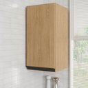 Ver imagem 1 de Armário Aéreo Planejado 1 Porta 30cm Nara CabeCasa MadeiraOriginals Marrom/Avena