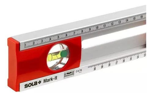 Régua De Nivelamento De Bolha De Marcação Mark-it Sola 80cm - 2