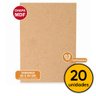 Chapa De Mdf Cru 3mm Placas 30x40 Artesanato 20 Unid. Arte na Arte - 3