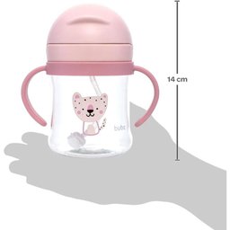 Copo com Dispositivo Canudo Oncinha Buba Ref:18107 3 Meses+ - 2