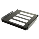 Ver imagem 1 de Suporte para 4 Garrafas Elite Adegas 47x5cm Preto Fosco Aço Carbono Schmitt Cozinha