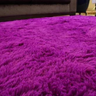 Tapete de Sala Peludo Macio 200x240 Roxo Liso - Shaggy Luxo - 4