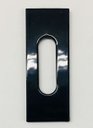 Ver imagem 1 de Puxador Auto-adesivo Para Vidro Temperado - Preto - 2un