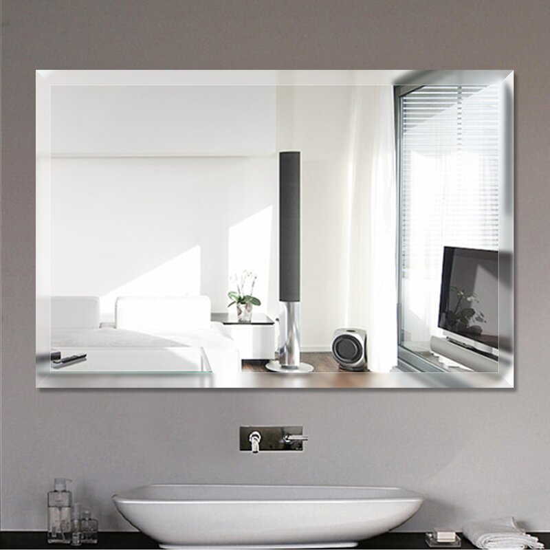 Espelho Banheiro Lapidado Bisotê 40x60cm com Pendurador - 2