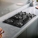Ver imagem 3 de Fogão Cooktop Gás Dako 5 Bocas Queimador Tripla Chama Biv