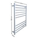 Ver imagem 6 de Toalheiro Térmico Alumínio 10 Barras Quadrate Bivolt