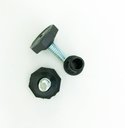 Ver imagem 6 de Kit com 50 Pé Nivelador 1/4x3/4 com Base de 22mm + Bucha Metálica