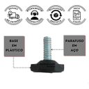 Ver imagem 5 de Kit com 50 Pé Nivelador 1/4x3/4 com Base de 22mm + Bucha Metálica