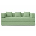 Ver imagem 2 de Sofa Cama 2 Lugares Virginia 185cm Boucle Sofa na Caixa Verde Menta