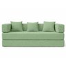 Sofa Cama 2 Lugares Virginia 185cm Boucle Sofa na Caixa Verde Menta - 2