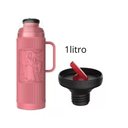 Ver imagem 1 de Garrafa Térmica Chimarrita Termolar Chimarrão Café- 1 Litro Cor Rosa