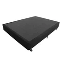 Ver imagem 3 de Base Cama Box Casal Suede 138x188 Preto
