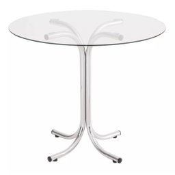 Tampo Redondo de Vidro Temperado Incolor para Mesa 90cm 6mm - 4