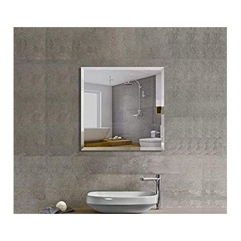 Espelho banheiro lapidado Bisotê 30x30cm