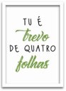 Ver imagem 4 de Conjunto Quadros Decorativos 2 pçs mdf 20x30 Trevo 4 folhas - Moldura Branca