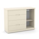 Ver imagem 3 de Jogo de Quarto Infantil Tutto New Cômoda com Porta e Berço Multifuncional Formare Off White - Matic
