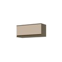 Ver imagem 3 de Armário Aéreo 1 Porta Basculante 80cm Connect Cinza/Duna/Cristal